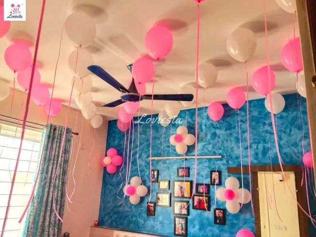 Balloon Decoration At Home