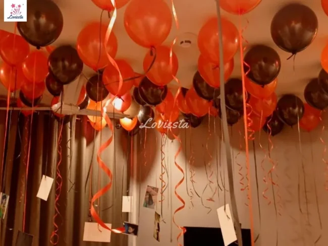 Balloon Decoration At Home 003