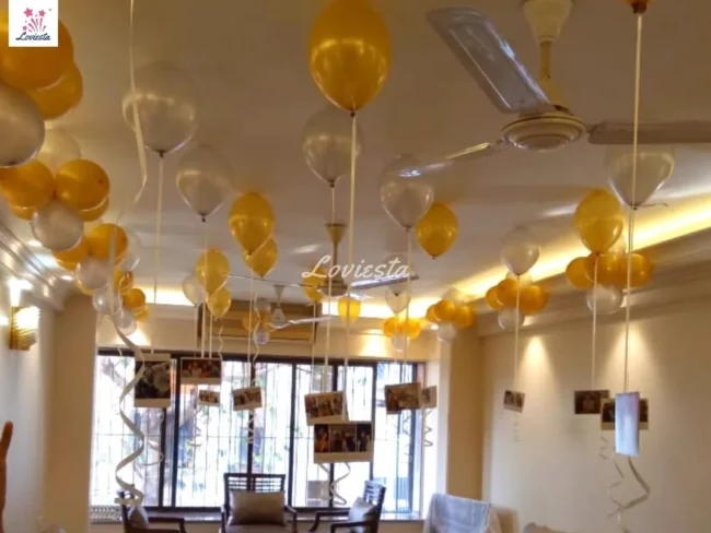 Balloon Decoration At Home 007