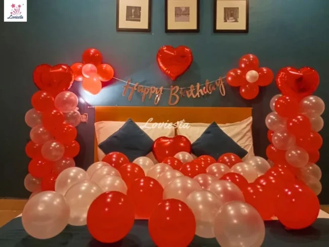 Romantic Happy Birthday Decoration At Home