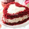 Heart Shaped Red Velvet Cake Surprise