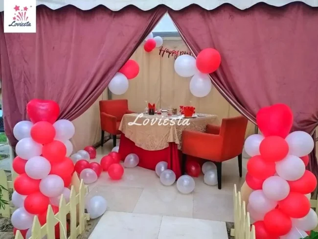 Romantic Cabana Candle light Dinner At Hyatt Place Gurgaon 001