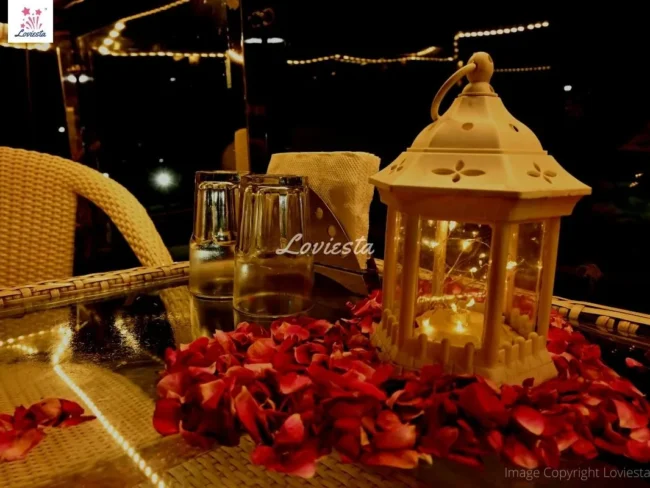 Romantic Dinner On Airplane Wing Rohini Delhi 002