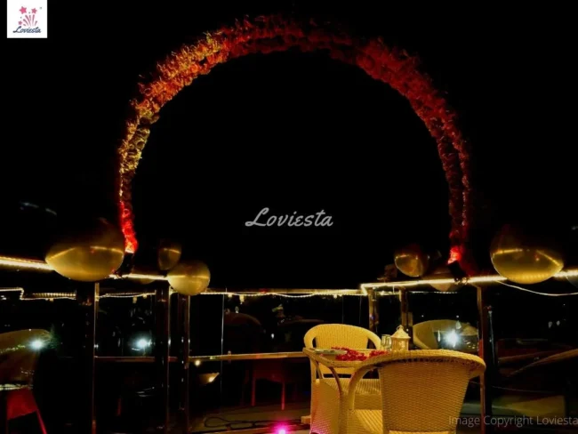 Romantic Dinner On Airplane Wing Rohini Delhi 009