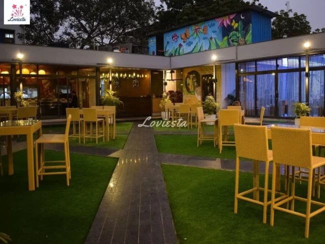 Romantic Outdoor Candlelight Dinner in Gurugram Loviesta 007