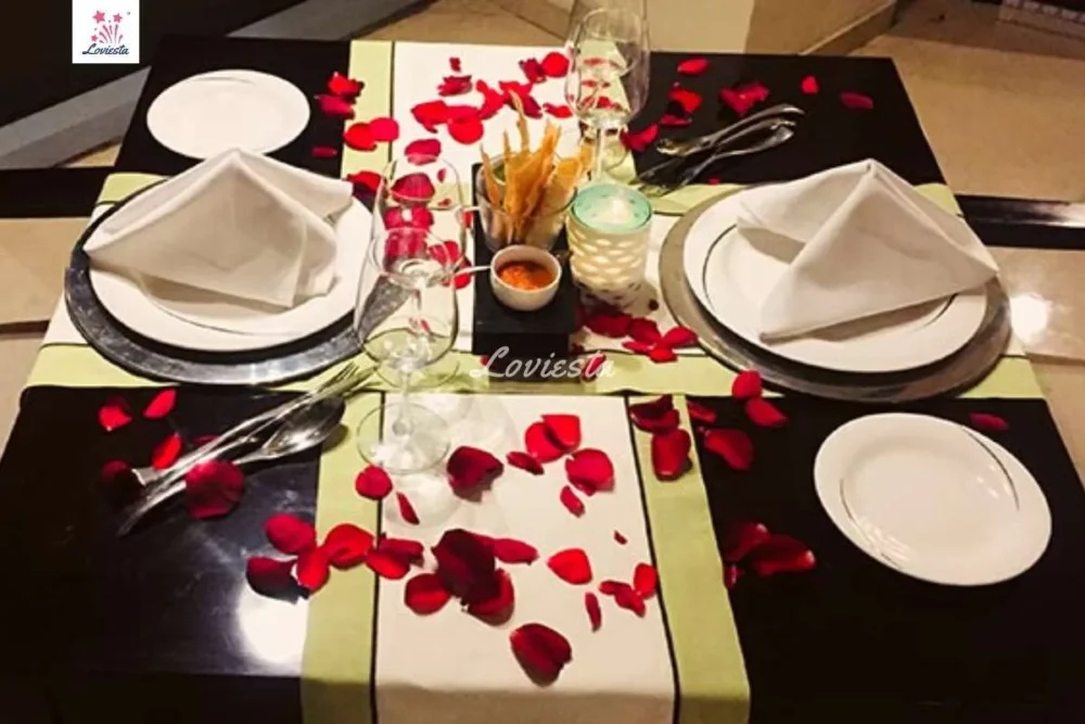 Indoor Candlelight Dinner