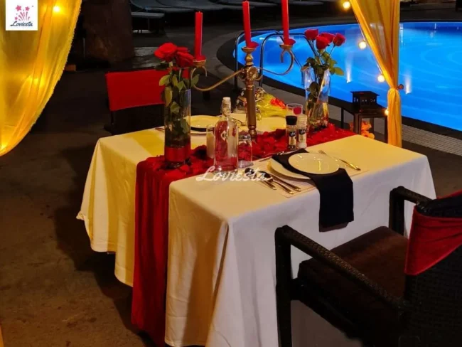 Private Poolside Dinner In Novotel Hyderabad 002