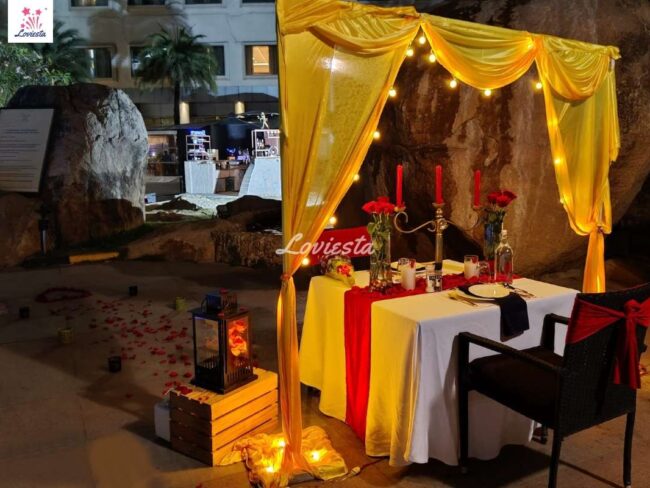 Private Poolside Dinner In Novotel Hyderabad 004