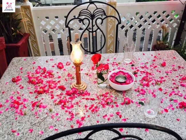 Private Rooftop Candlelight Dinner, Jaipur 005