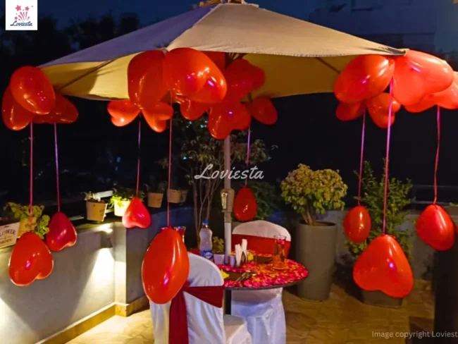 Rooftop Candlelight Dinner At Jubilee Hills In Hyderabad 124