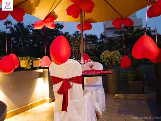 Rooftop Candlelight Dinner At Jubilee Hills In Hyderabad 125