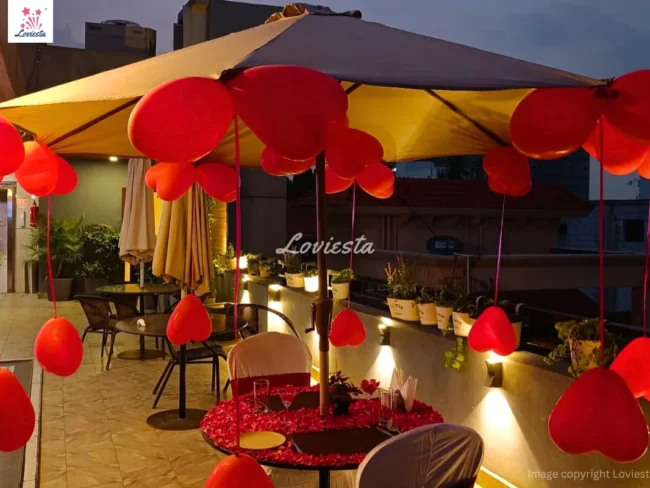 Rooftop Candlelight Dinner At Jubilee Hills In Hyderabad 126