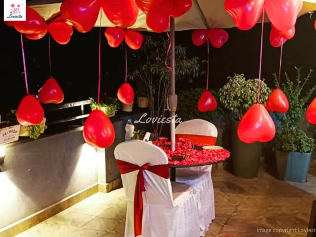 Rooftop Candlelight Dinner At Jubilee Hills In Hyderabad 128