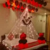 Romantic Canopy Decoration In Lucknow