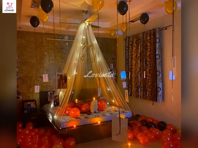 Romantic Canopy Decoration 0011 Romantic Canopy Decoration