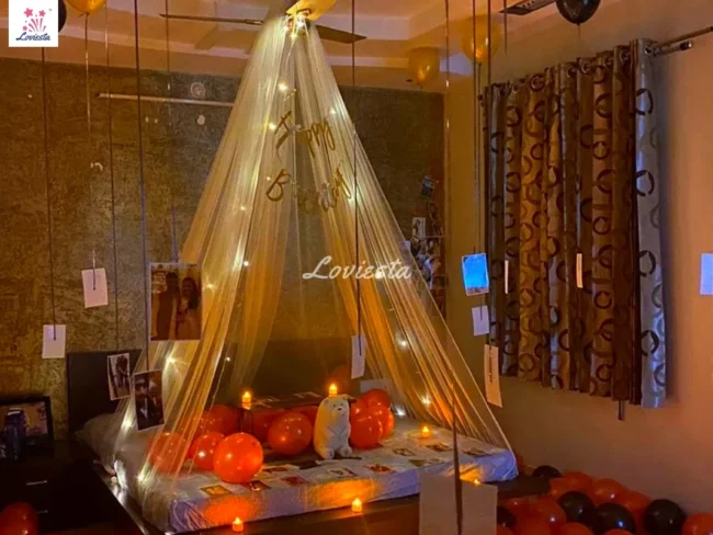 Romantic Canopy Decoration 0012