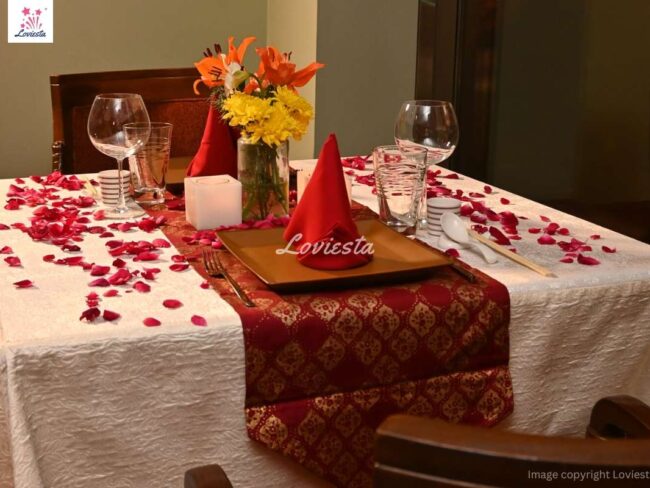 Romantic Candlelight Dinner At Vasant Kunj Loviesta 004
