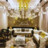 Hanging Balloon Decoration For Birthday Surprise At Home