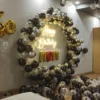 Metallic Balloon Ring Decoration In Lucknow