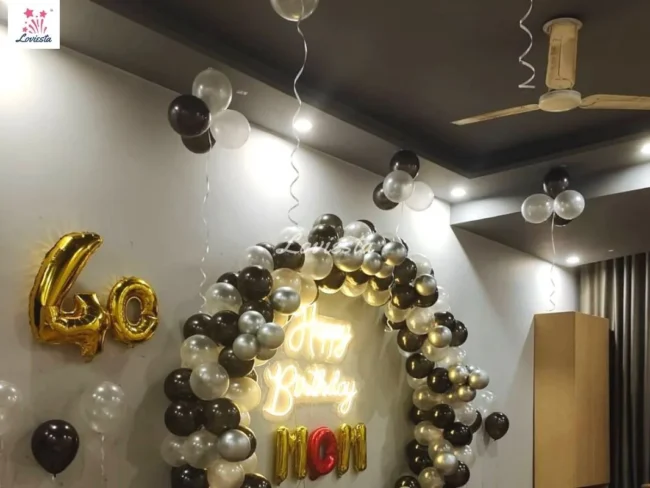 Metallic Balloon Ring Decoration Loviesta 004