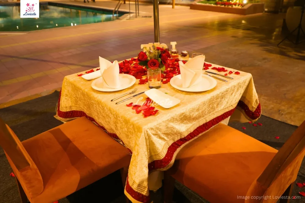 Poolside Dinner In Jaypee Siddharth Rajender Place New Delhi