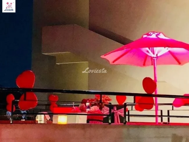 Private Candlelight dinner at Novotel Hyderabad 004