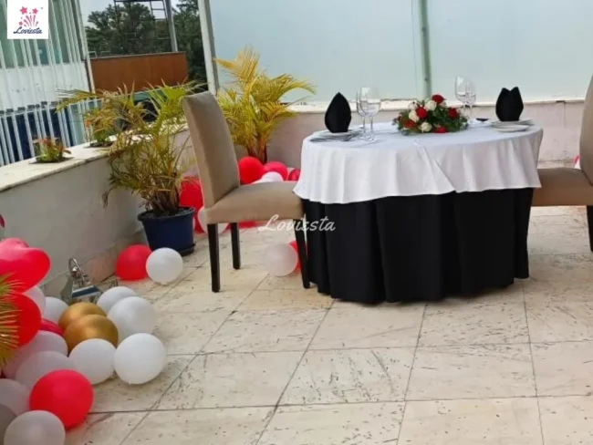 Private Outdoor Candlelight Dinner in Bangalore 002