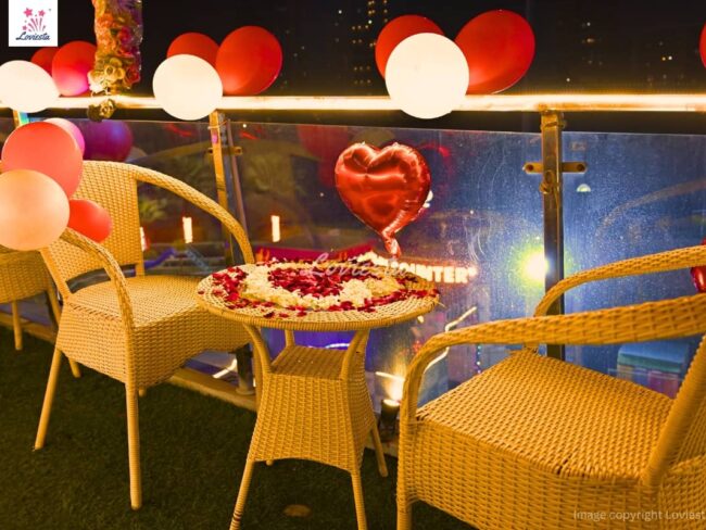 Romantic Dinner On Airplane Wing, Sector 59, Gurugram
