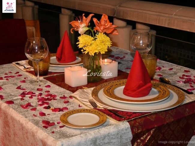 Private Balcony Dinner Date Delhi - Loviesta004