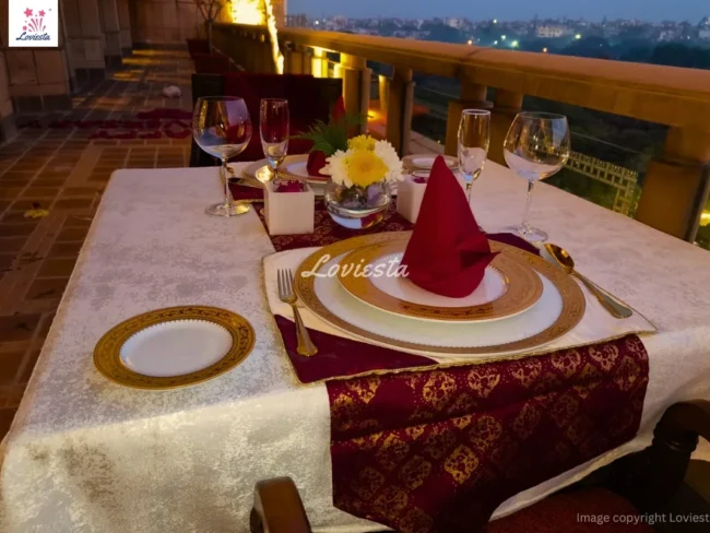 Private Candlelight Dinner In Balcony In South Delhi 003
