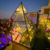 Private Rooftop Candlelight Dinner Inside Prism Glass Canopy, Andheri, Mumbai