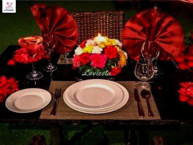 Rooftop candlelight dinner in bangalore 004