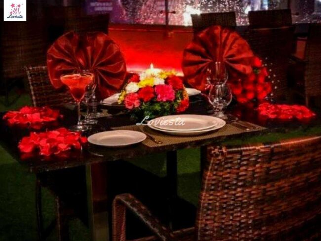 Rooftop candlelight dinner in bangalore 005