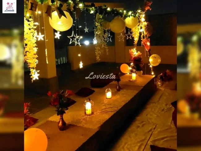 Bohemian Dine-In Decoration At Rooftop Loviesta 003