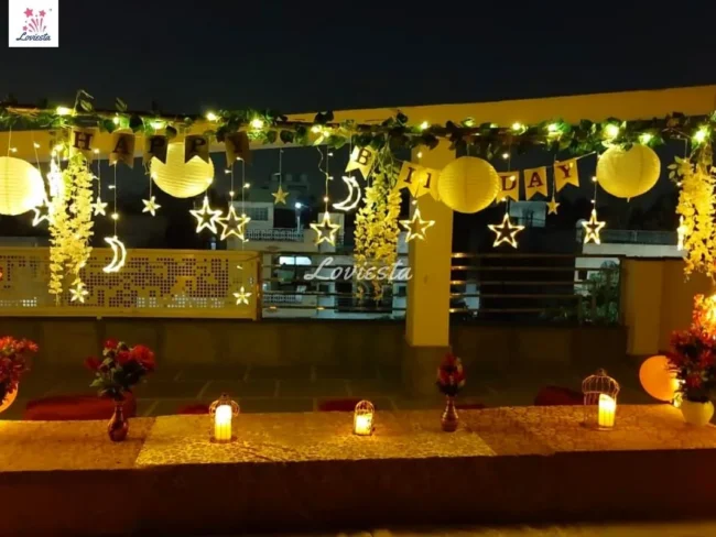 Bohemian Dine-In Decoration At Rooftop Loviesta 004