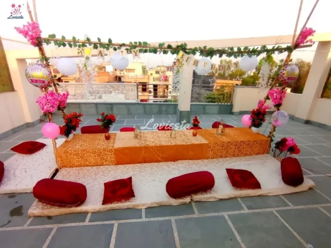 Bohemian Dine-In Decoration At Rooftop Loviesta 006