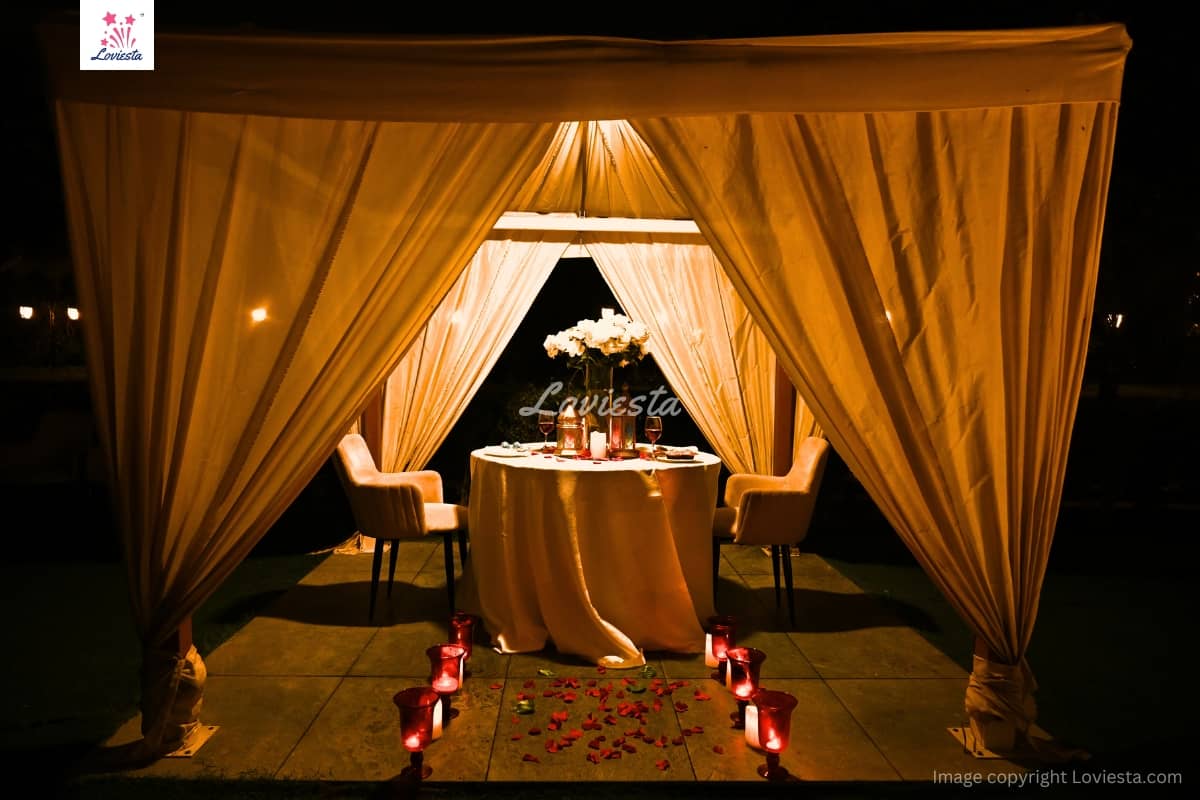 Luxurious Open Air Cabana Dining By Atrio, South Delhi