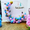 Adoring Balloon Ring Decoration For Baby Shower