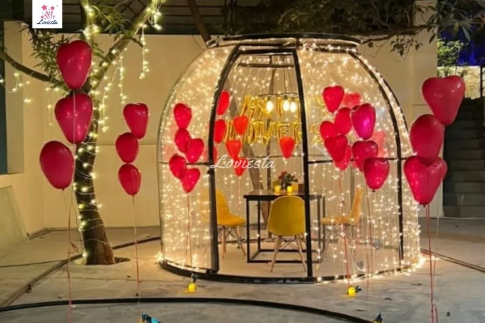 Glass Dome Candlelight Dinner In Hyderabad