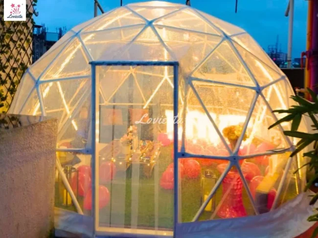 Private Sky Dome Candlelight Dinner 001 Private Sky Dome Candlelight Dinner