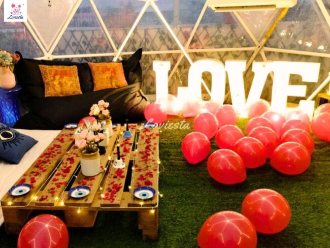 Private Sky Dome Candlelight Dinner 003