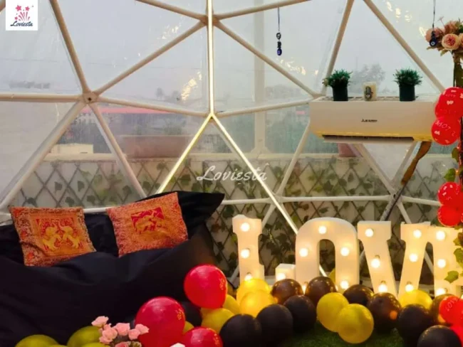 Private Sky Dome Candlelight Dinner 005