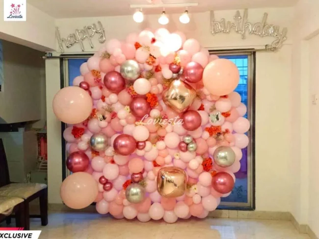 Cute Pastel Balloon Ring Decoration