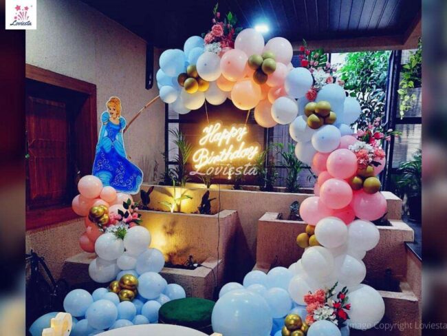Disney's Cinderella Birthday Theme Decoration