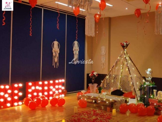 Private Candlelight Dinner Under Canopy In Andheri East Mumbai