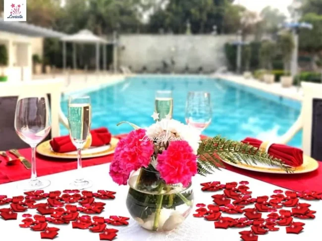Poolside Dinner In South Delhi 001