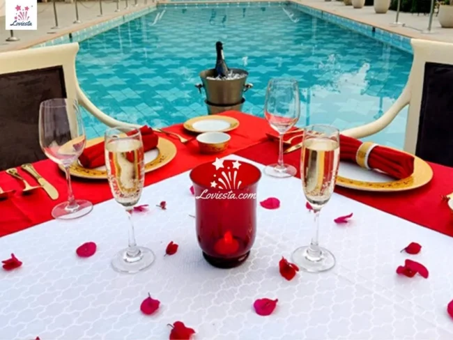 Poolside Dinner In South Delhi 002