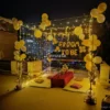 Bachelorette Party Decoration On Rooftop In Delhi/NCR