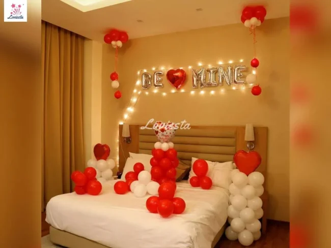 Be Mine Proposal Decoration At Home 002 Be Mine Proposal Decoration At Home