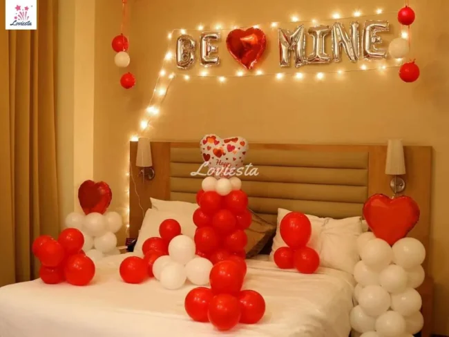 Be Mine Proposal Decoration At Home 005